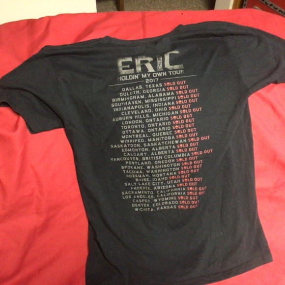 ERIC CHURCH concert tshirt - Picture 2 of 2